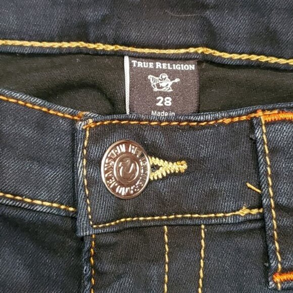 NWOT, TRUE RELIGION, "Halle" Mid Rise Jeans - 28 - Picture 5 of 10